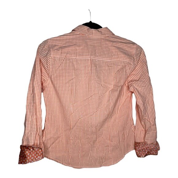 Vineyard Vines By Shep & Ian Shirt Size S Men's Button Down Collared Flip Cuffs - Picture 2 of 5